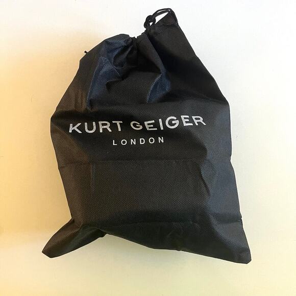 Kurt Geiger NWT, Denim Navy Blue, Quilted Tote Bag, Crossbody - Picture 12 of 15